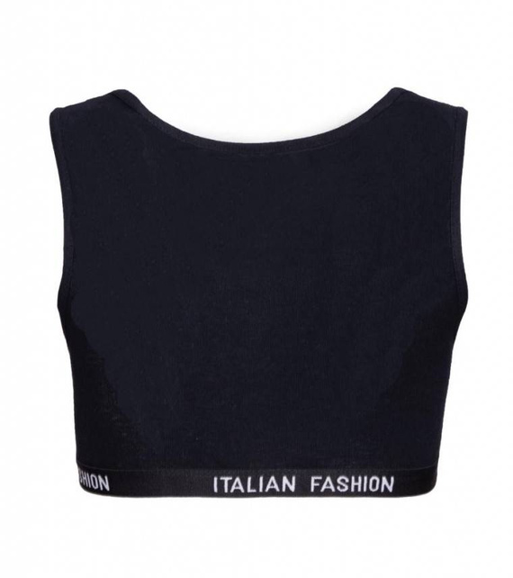 Nikola Dívčí podprsenka, široká ramínka Italian Fashion- černá