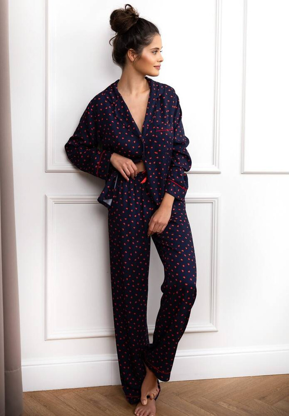 Sophia Dámské pyžamo Sensis - tmavě modré