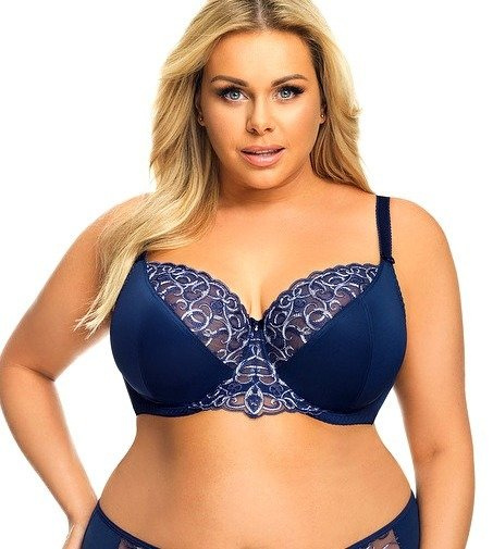 K 560 Monique Gorsenia Soft Bra - Námořnická modrá