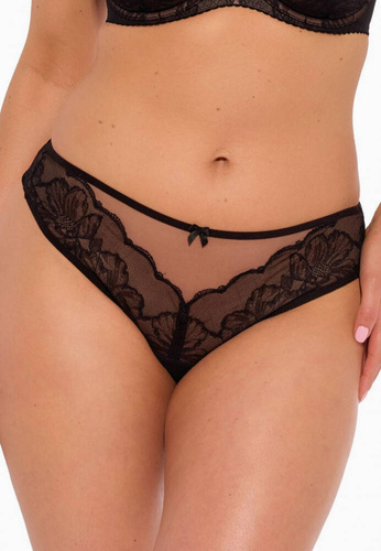 GFB 1265 Oda Dámské brazilské kalhotky Gaia black