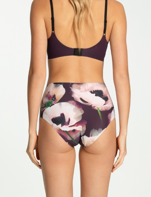 Velvet Bloom Simple Maxi Women's Figs od Julimex - květinový vzor, bezešvé provedení