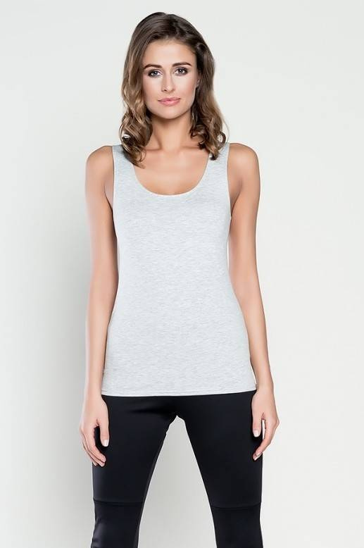 Ibiza Dámská košile se širokými rameny Italian Fashion- bílá