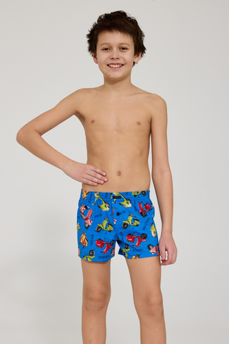 Chlapecké boxerky Cornette 714/09 715/09 100% bavlna s knoflíkem