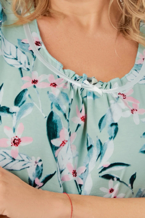 Noční košile Alwea Italian Fashion - zelená