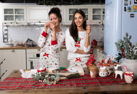 Dámské pyžamo Lillian Sensis -ecru