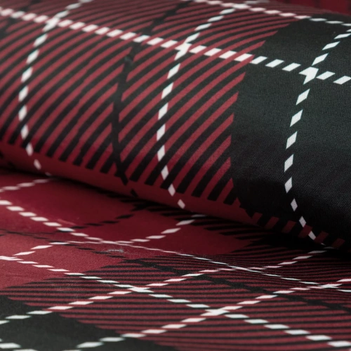 Vánoční povlečení Noellie Eurofirany červené - ranforce bavlna, oboustranné