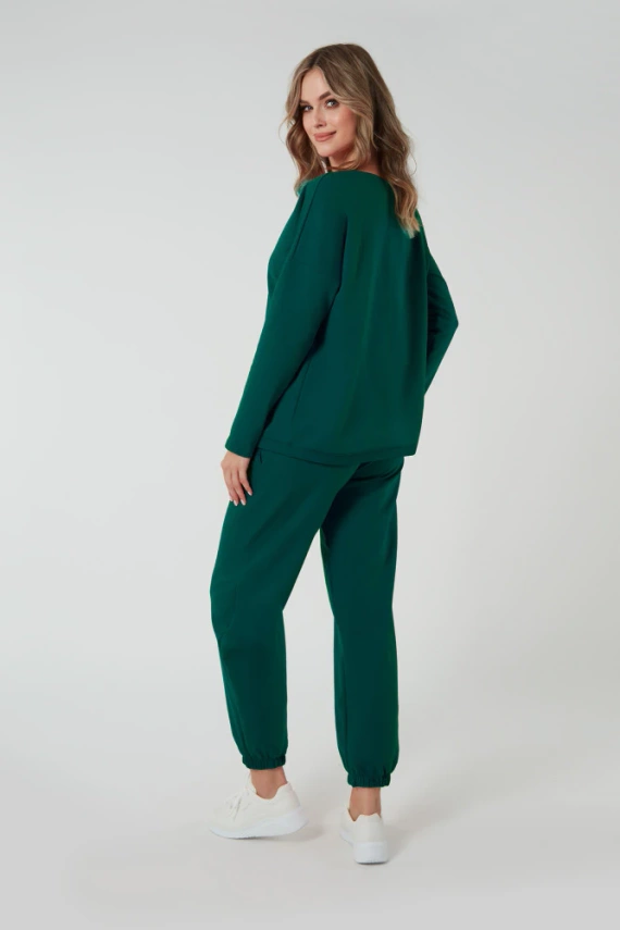 Madri Halenka s dlouhým rukávem Italian Fashion - zelená