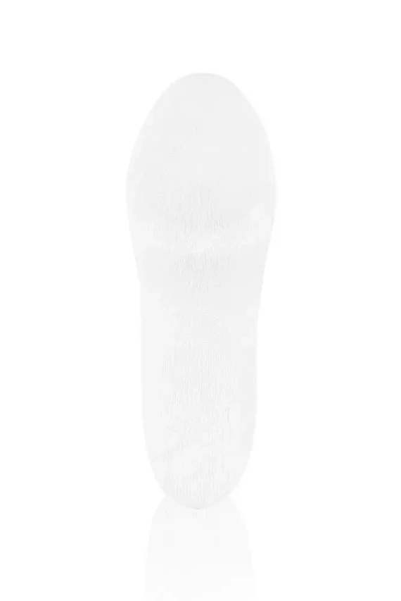 S150D Poloviční froté dlouhé ponožky Italian Fashion - bílé