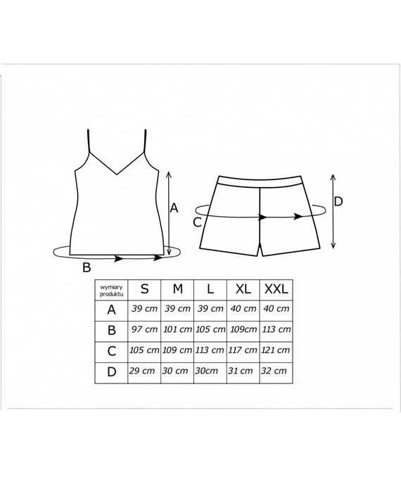 Donna Zoya dámské pyžamo – top V, leopard, viskóza