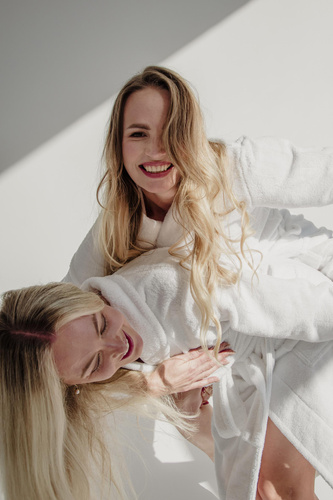 709 Manuela Forex dámský župan - bílý