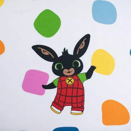 Dětské prostěradlo s gumou 90x200 Králíček Bing Jerry Fabrics