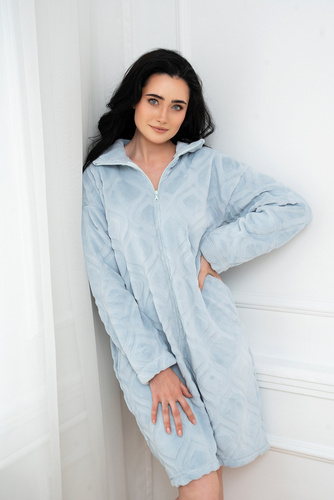 Arena Dámský župan Italian Fashion - modrý