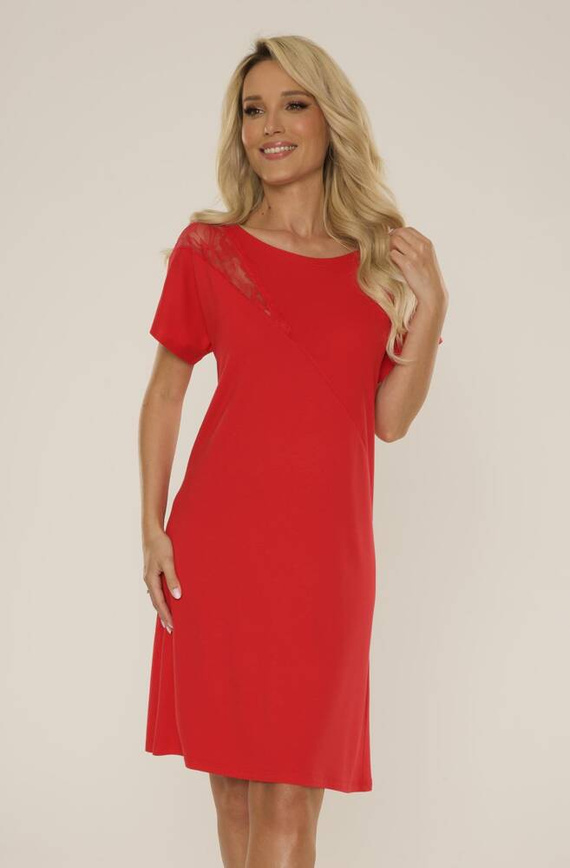 737 Velar Forex noční košile - červená