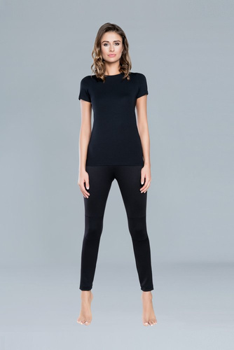 Ibiza Dámské tričko s krátkým rukávem Italian Fashion - bílé