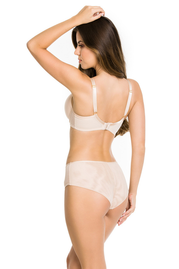 19140 Elena Biustonosz usztywniany full cup kopa Mediolano beżowy