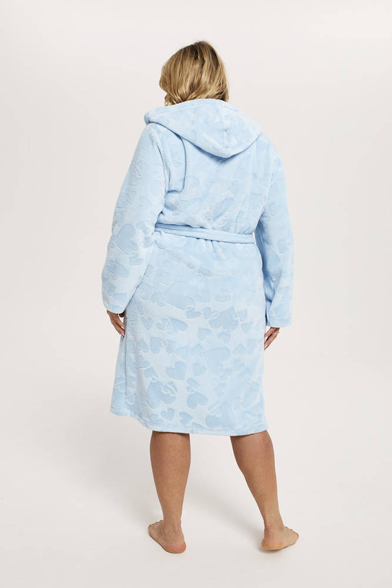 Dámský župan Misti Italian Fashion - modrý