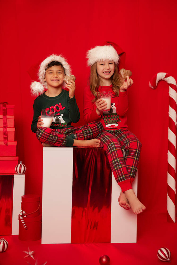 Tess Dětské pyžamo Italian Fashion - zelené/potisk