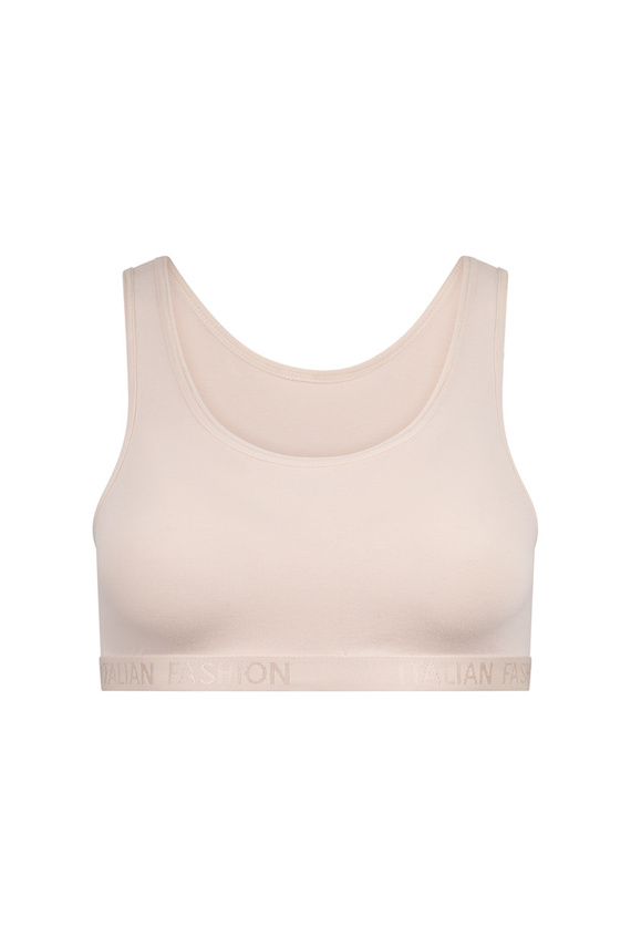 Nikola Dívčí podprsenka se širokými ramínky Italian Fashion - pudrově modrá