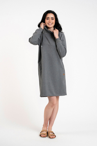 Malmo dámská tunika s dlouhým rukávem Italská móda - ¶r. melange