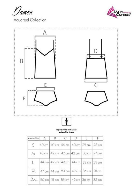 Dámská souprava LivCo Corsetti Fashion