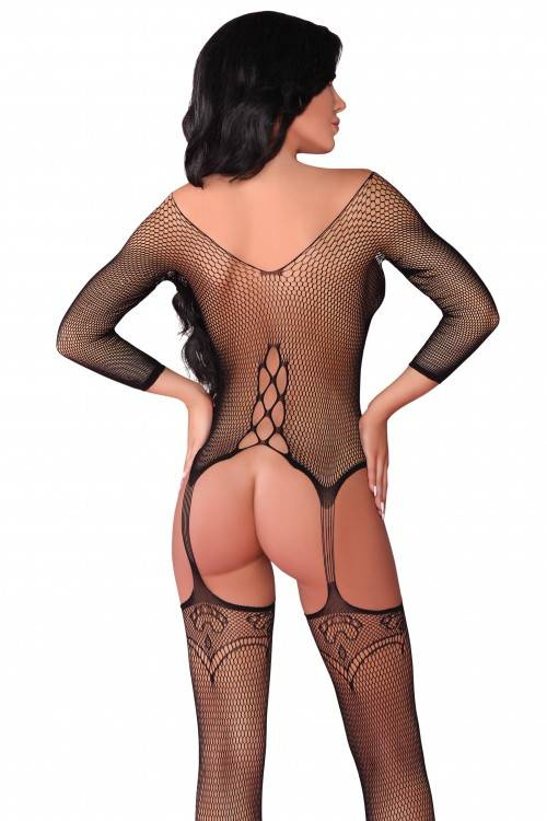 Dalitso LC 17287 Bodystocking body s punčochami LivCo Corsetti