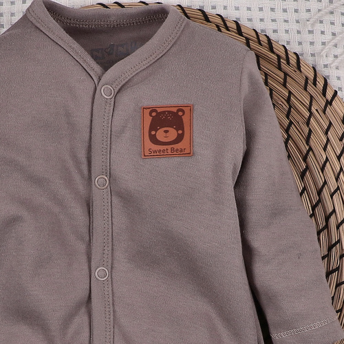 Kojenecký overal Nini Balloon Friends 100% bio bavlna – pro novorozence