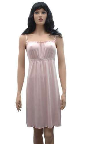 418 Julie Forex noční košile bez ramínek - růžová