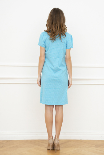 Košile pro těhotné a kojící ženy Joy Italian Fashion- tyrkysová