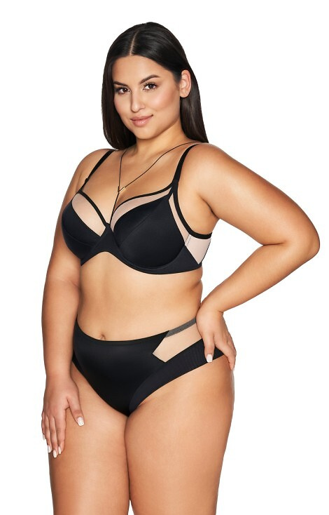 2136 Dámské kalhotky Ava - černé