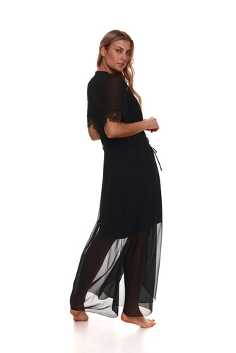 509 Lupoline dámský župan negližé - černý