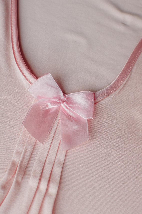 870 Visa De Lafense noční košile - broskvová