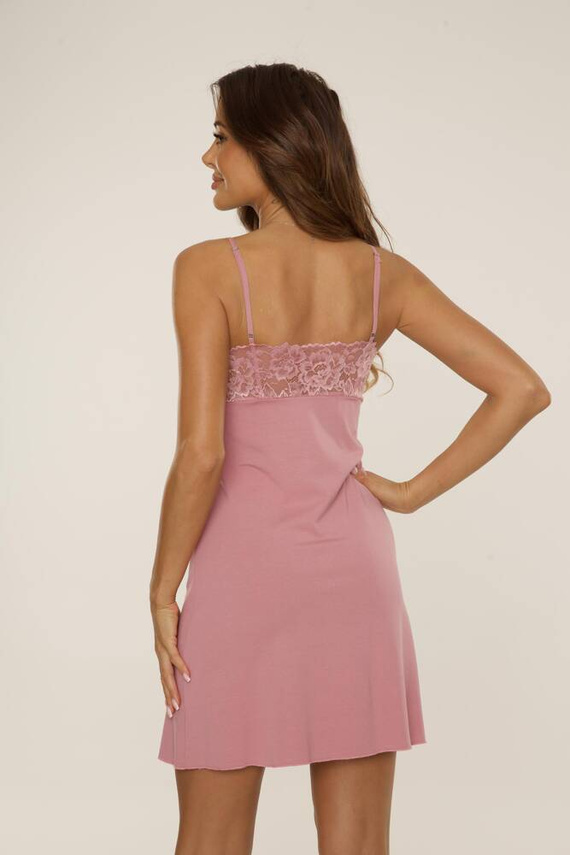 639 Noční košile Noela De Lafense - špinavě růžová