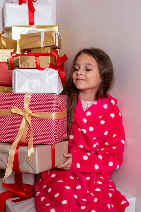 998 Motýlek Forex Dětský župan - modrý