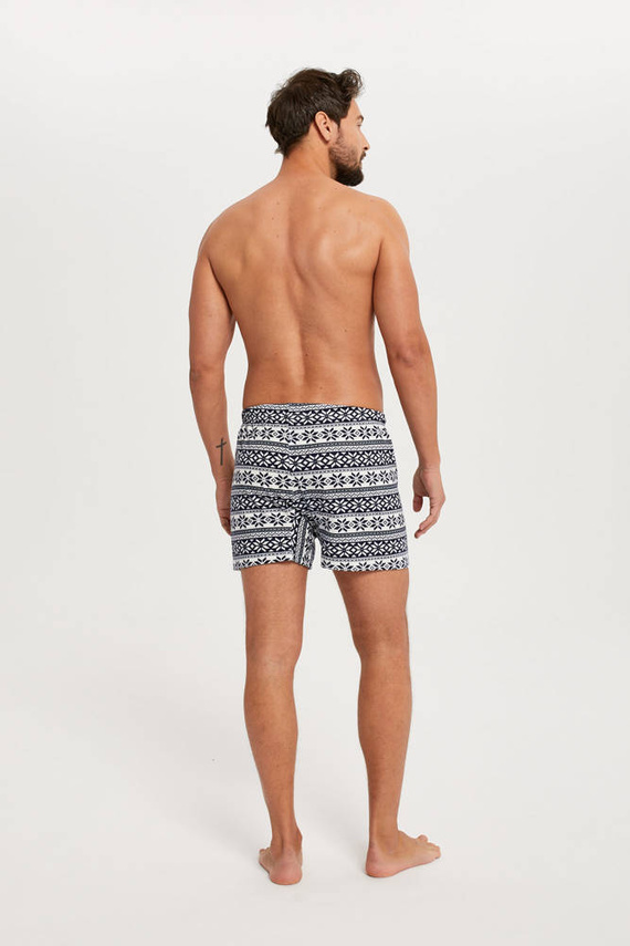 Arktyka pánské boxerky Italian Fashion - potisk/zelená