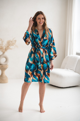 Milk&Love bambusový župan pro těhotné Marmaid 100% viskóza