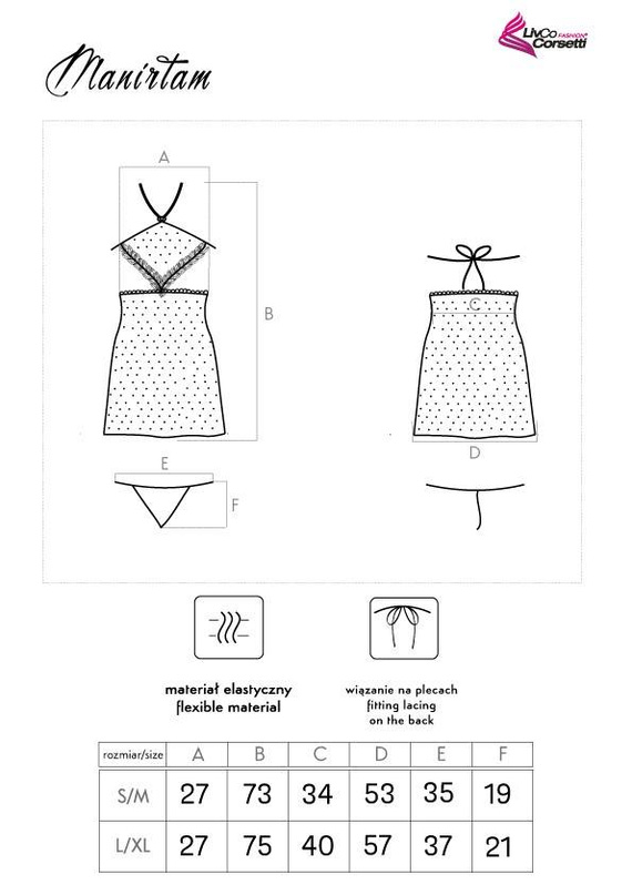 Manirtam Dvoudílný set pro ženy LivCo Corsetti Fashion