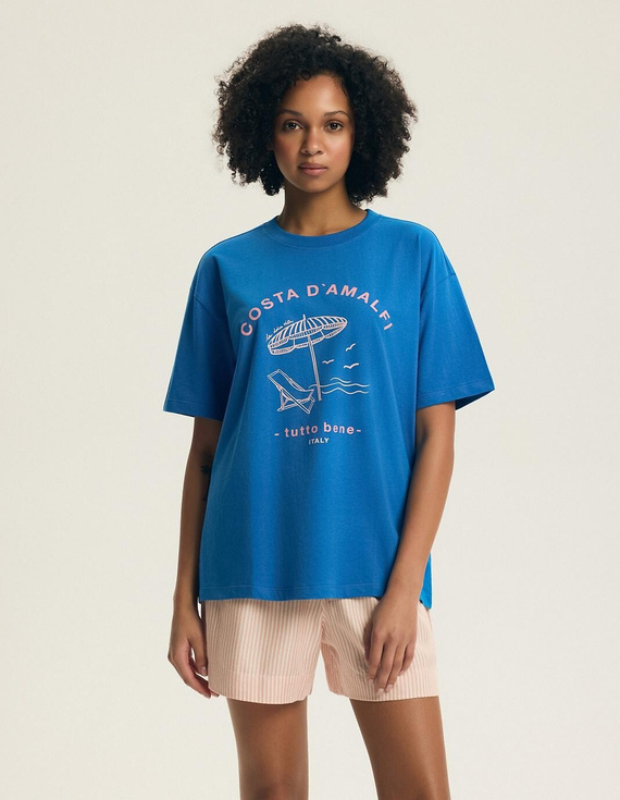 Letní pyžamo 44479 Edris bavlna a viskóza