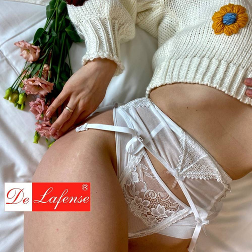 478 Noeli Forex podvazkový pás - bílý