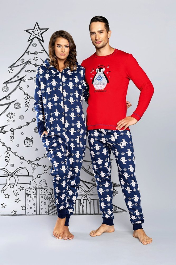 Dámský dlouhý overal Nana Italian Fashion - červený