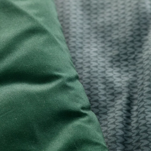 Jaremy Vánoční povlečení z mikrovlákna Eurofirany zelené - zdobené potiskem ve skandinávském stylu