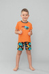 Chlapecké pyžamo oranžové