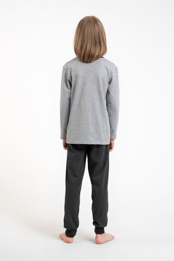 Chlapecké pyžamo Morten Italian Fashion melange/c.melange