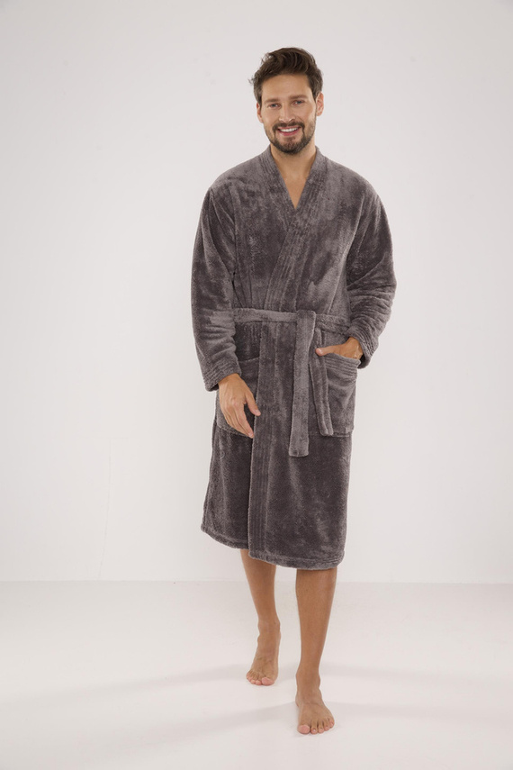 391 Pánský župan Hugo De lafense - šedý