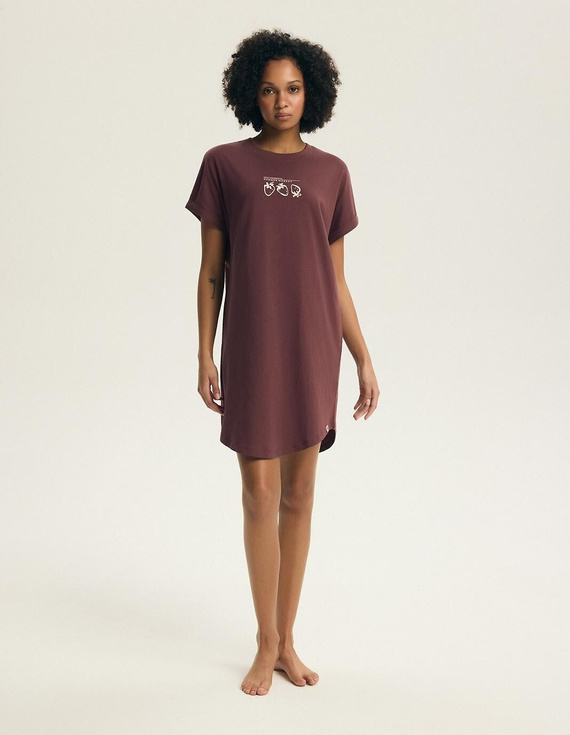 Noční košile Henderson Evika 45184 – bavlna, ovocný potisk