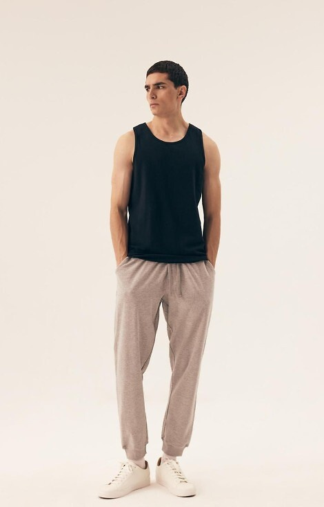 42978 Move 10 Henderson pánské tričko černé - bavlněné bez ramínek, 2 ks.