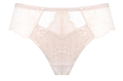 Krajkové kalhotky Belem Unikat béžové – měkké, pohodlné, neviditelné