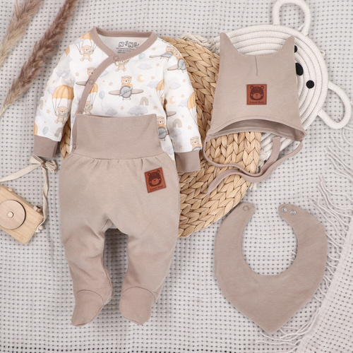 ABK-0044 Dětská souprava Sky Journey z organické bavlny Nini