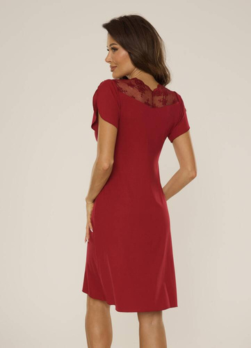 754 Noční košile Lilian De Lafense - vínová