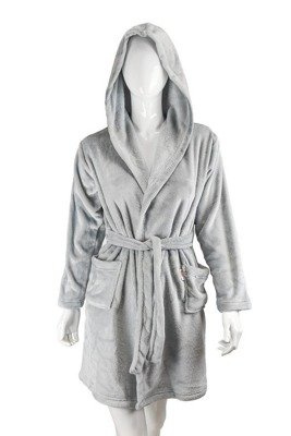 378 Junior Soft Forex dětský župan - šedý