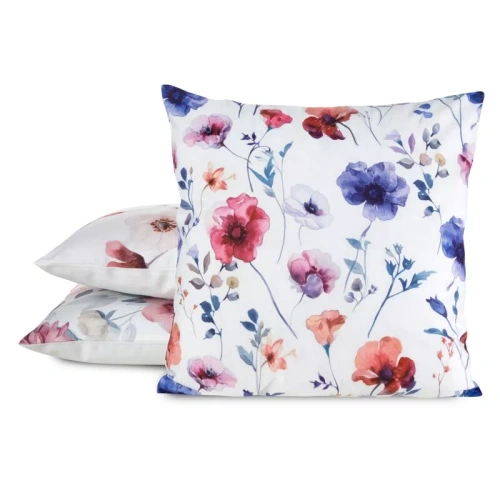 Povlak na polštář 45x45 Mink 38 Eurofirany samet květiny